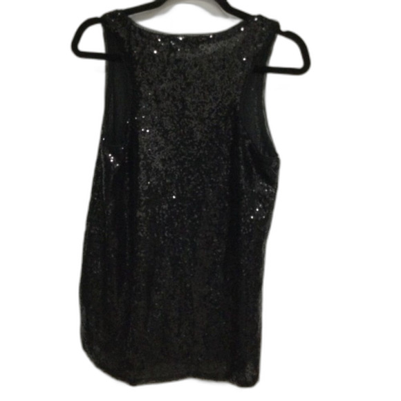 Fashion Tank Top Women’s Size Medium Color Black Sequence - Picture 5 of 13